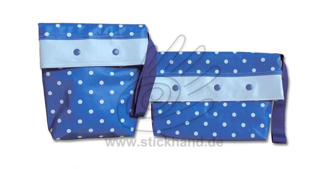 0205280 Kleine Punkte blau-weiß