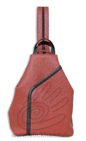 0304070 Beutelrucksack - „Sam ” aus Lederimitat 