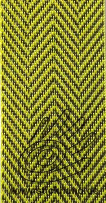 0603032_Trägergurt 40 mm breit – gelb-neon/schwarz