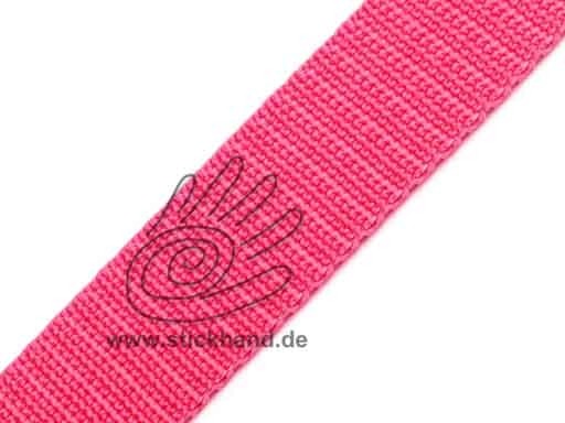 0603109 Trägergurt 24 mm breit – leuchtendes rosa