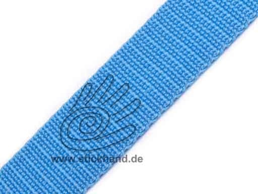 0603115 Trägergurt 24 mm breit - kornblumenblau