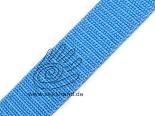 0603133 Trägergurt 30 mm breit – kornblumenblau