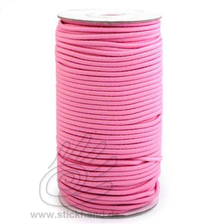 0603147 Gummikordel – 3 mm Durchmesser – rosa