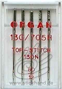 Art.-Nr. 0604057 Organ Maschinennadeln – Top-Stitch 80 