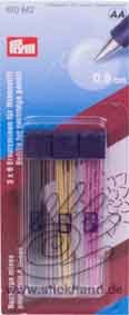 0604083 Ersatzminen für Minenstift Prym extra fein - farbig