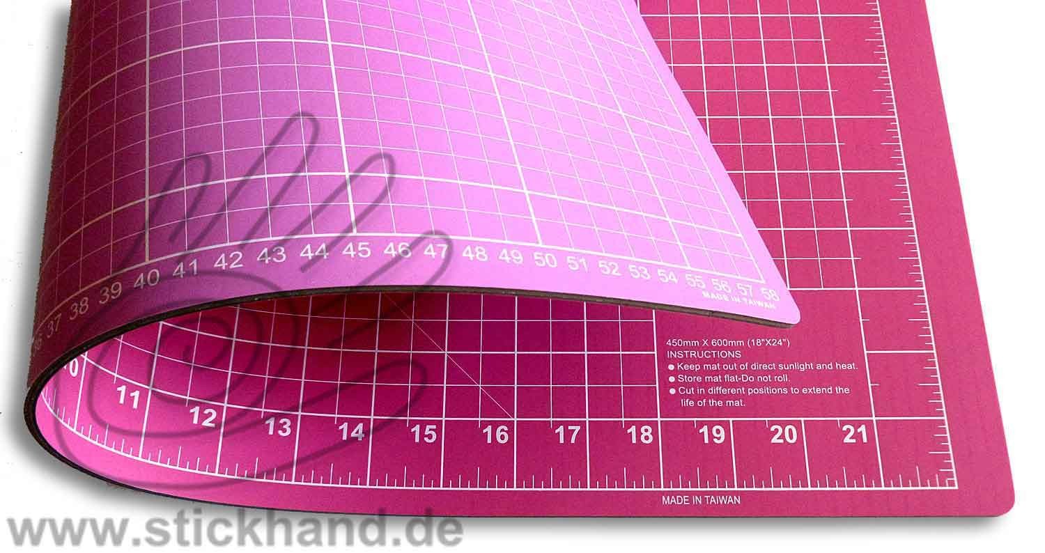 0604095 Schneidematten 60 x 45 cm pink-flieder