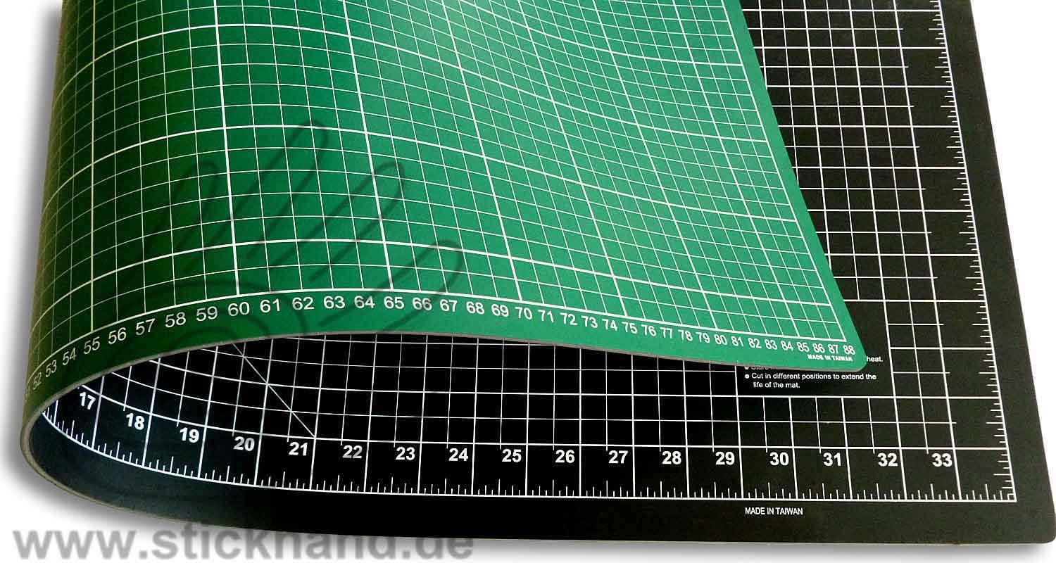 0604100 Schneidematten 90 x 60 cm grün-schwarz