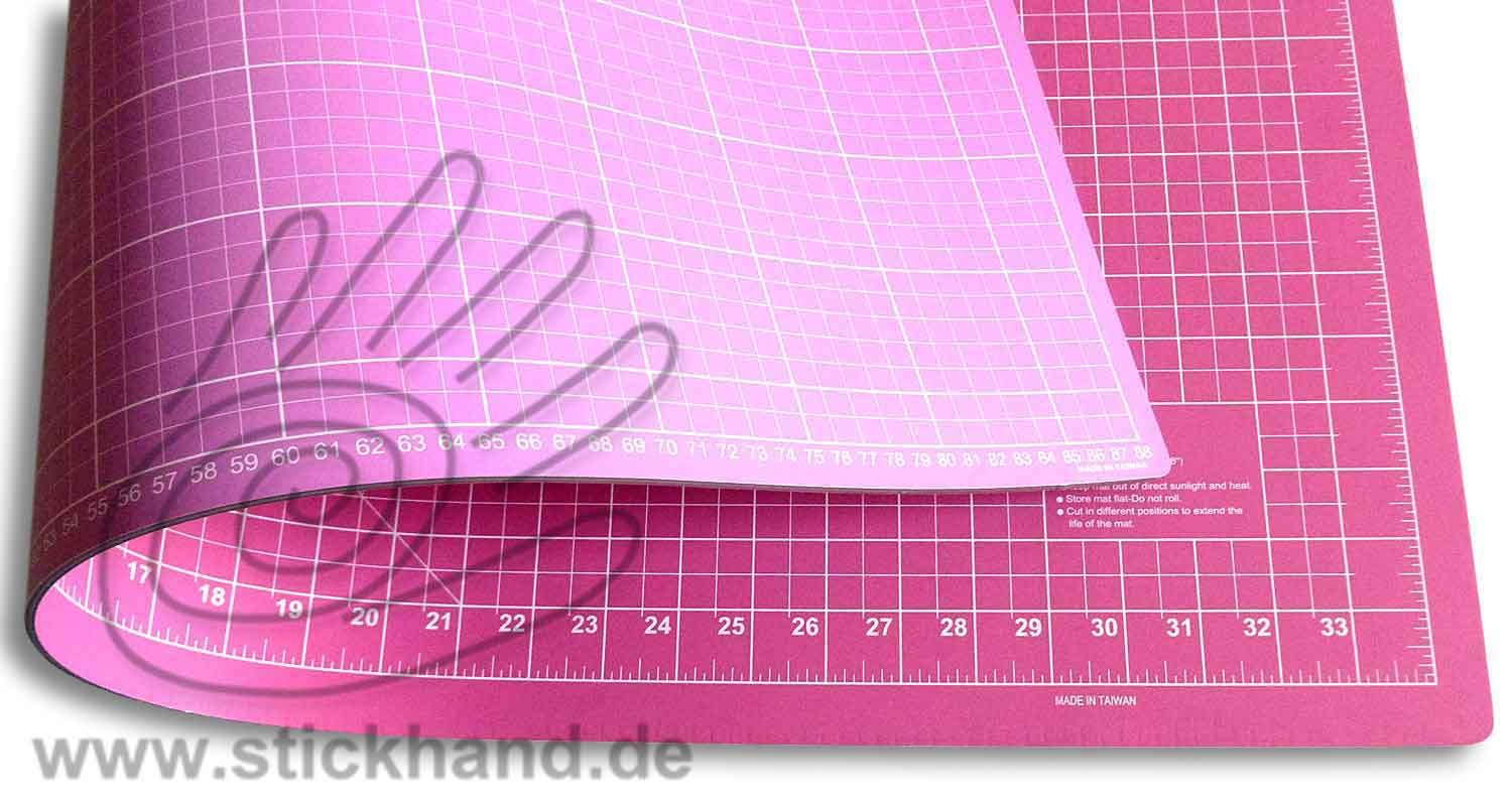 0604105 Schneidematten 90 x 60 cm pink-flieder