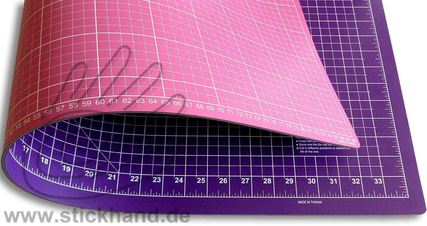 0604106 Schneidematten 90 x 60 cm pink-lila