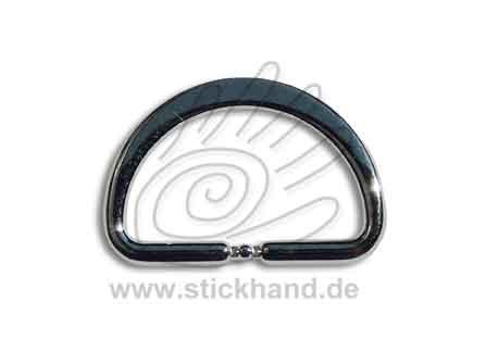 0604146_Halbrundring oder D-Ring – altsilber-farben