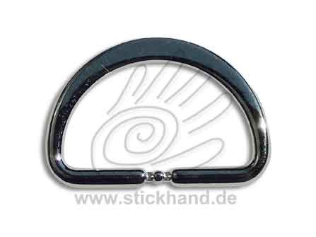 0604149_Halbrundring oder D-Ring – altsilber-farben