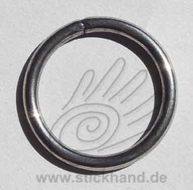 0604223 Ring 40 mm Durchmesser, altsilber