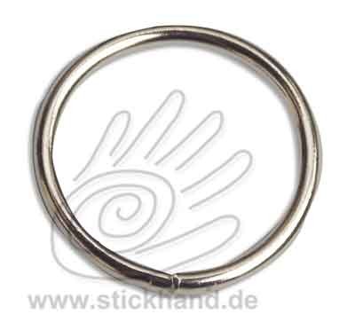 0604251 Ring 40 mm Durchmesser, silberfarben