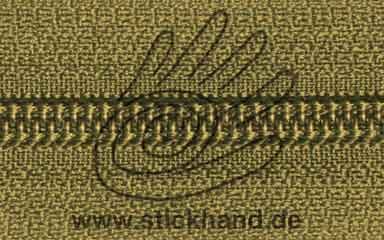 0621276 Reißverschluss-3mm-Olivgrün