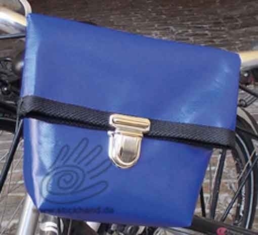 0205240-Materialset Fahrrad-Lenkertasche-Dunkelblau