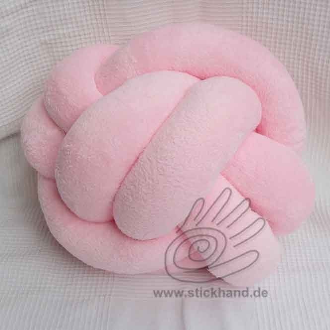 0205144_Knoten-Kissen „Affenhand“ – Packung - rosa