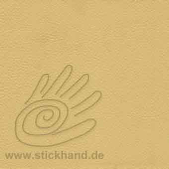 Lederimitat 50`s - Farbe 3 - Vanille