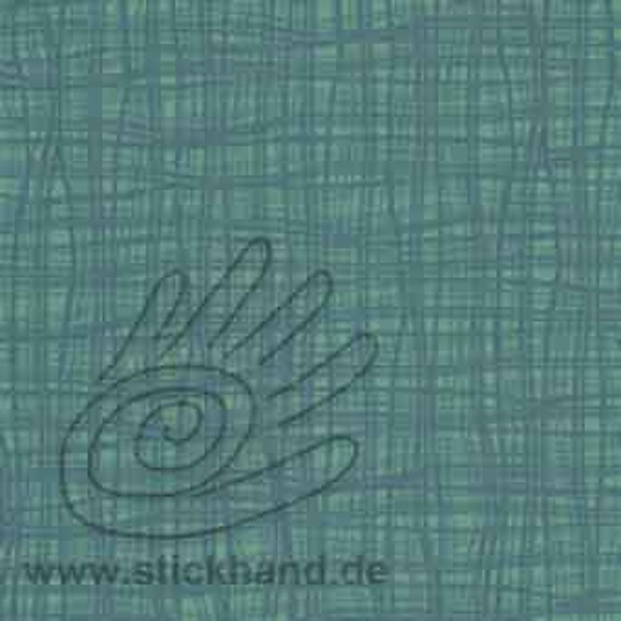 Lederimitat 50`s - Farbe 27 - Welle blau