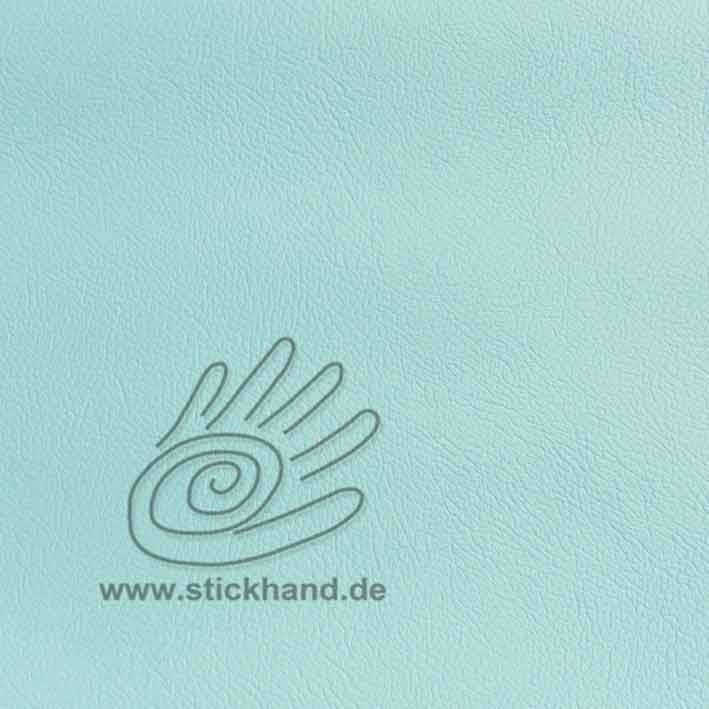 4470505 Lederimitat AT -  Struktur: genarbt - Farbe: pastellblau