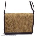 0304123 City-bag Lederimitat/Kork "maxi" - Rinden-Optik