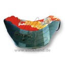 Modell Sitzsack „Oli der Relaxte“  Anleitung und Schnittschema Schwierigkeitsgrad 3 Art.-Nr. 0304021  Ein Sitzsack ist Kult - und dieser auch super bequem! Dieser extragroße, stylische Sitzsack ist mit einem extra Inlett und Reißverschluss gearbeitet. Uns