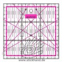 0604135 Patchworklineal 15 x 15 cm pink