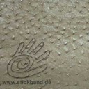 4610113 Lederimitat in Straussoptik - schlamm