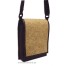 0304117 City-bag Lederimitat/Kork "elegant" Korkstoff Konfetti-Optik grob