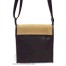 0304120 City-bag Lederimitat/Kork "klein & hoch" - Korkstoff Natur Schwamm-Optik