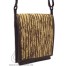 0304121 City-bag Lederimitat/Kork "lang" - Zebra-Optik