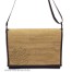 0304127 City-bag Lederimitat/Kork "breit & duenn"