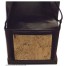 0304128 City-bag Lederimitat/Kork "breit" - Marmor-Optik