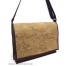 0304128 City-bag Lederimitat/Kork "breit" - Marmor-Optik