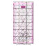 0604125 Patchworklineal 30 x 15 cm pink