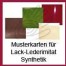 Sort 117 Lack-Lederimitat Spezial 1 Musterkarte