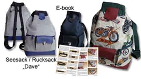 E-book Dave Seesack-Rucksack S-M-L